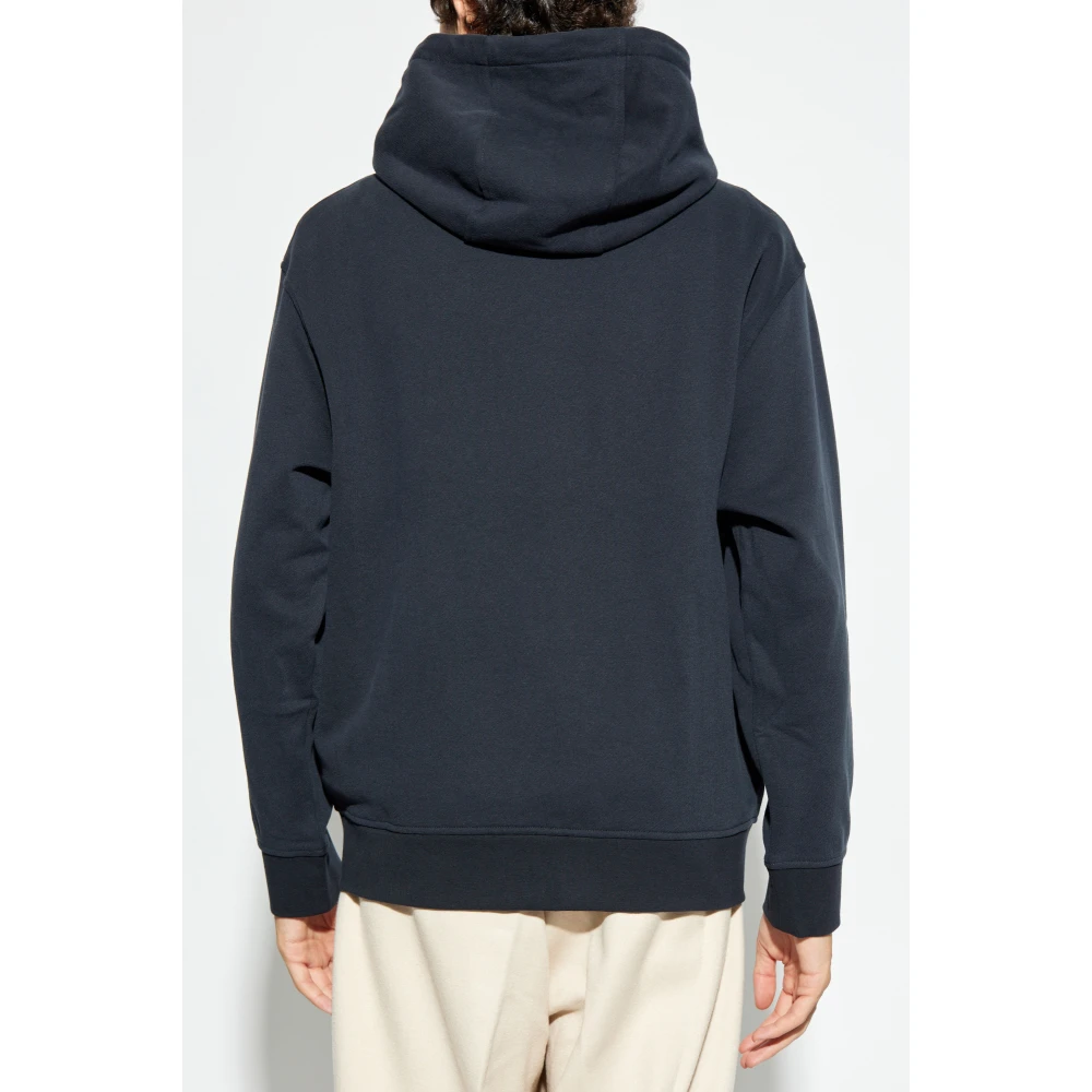 Emporio Armani Ritssluiting Sweatshirt Blue Heren