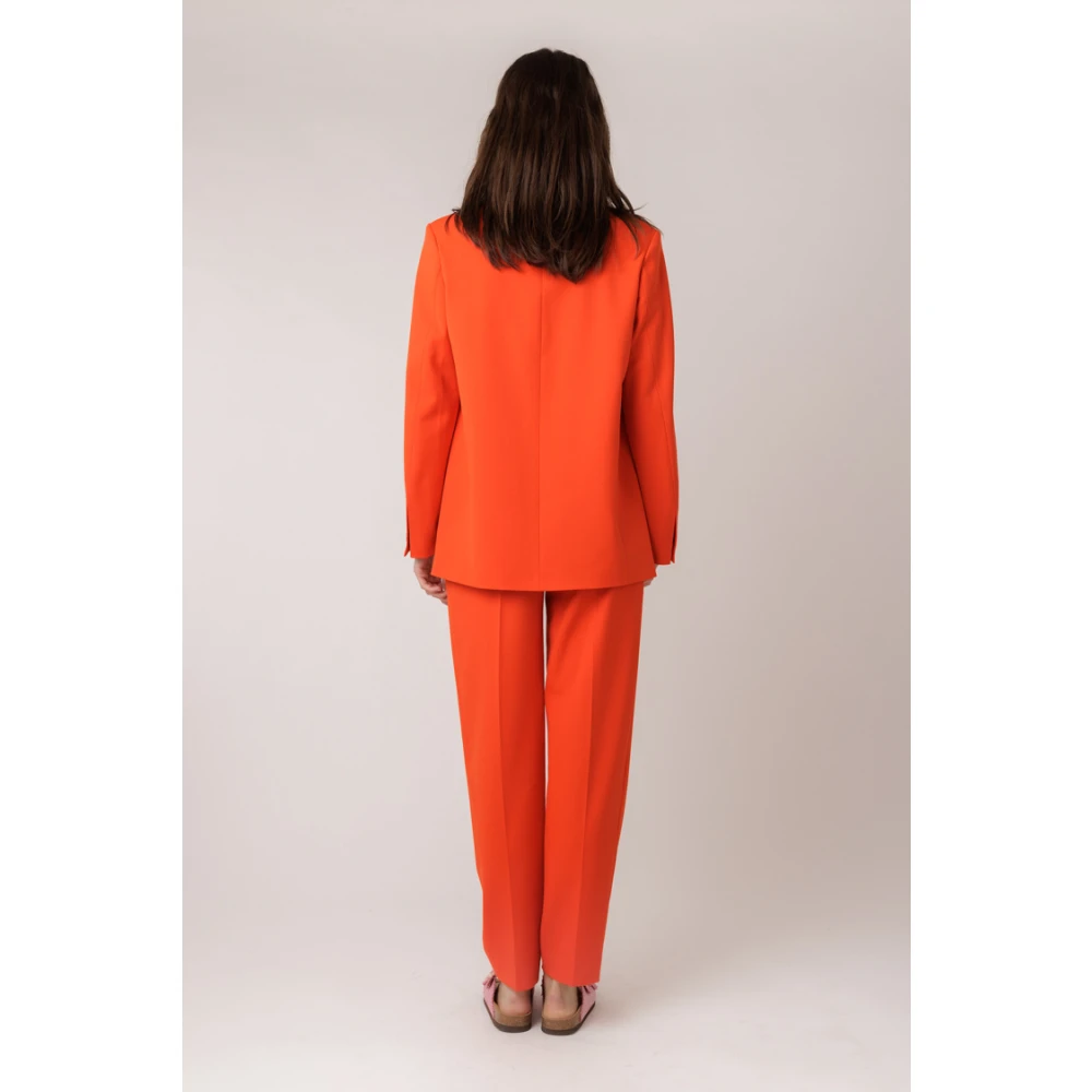Samsøe Orange Meme Broek Orange Dames