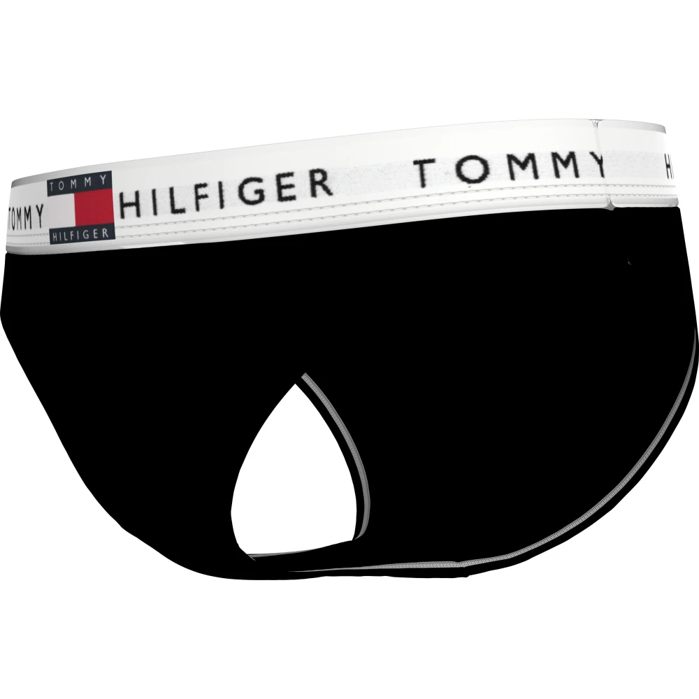 Tommy Hilfiger Zwarte katoenen stretchondergoed Black Dames