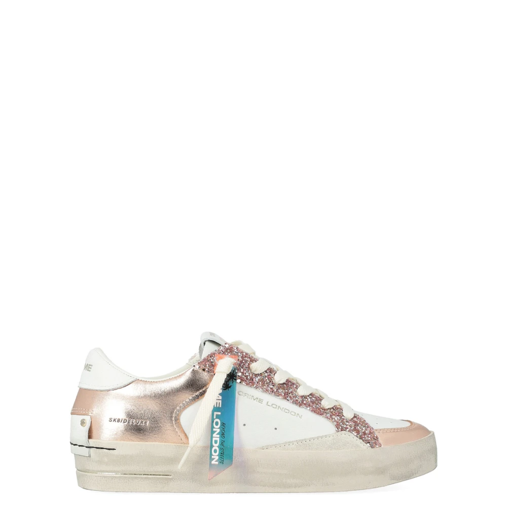 Crime London Multicolor Sneakers, Female, 4 Uk, Sk8 Deluxe