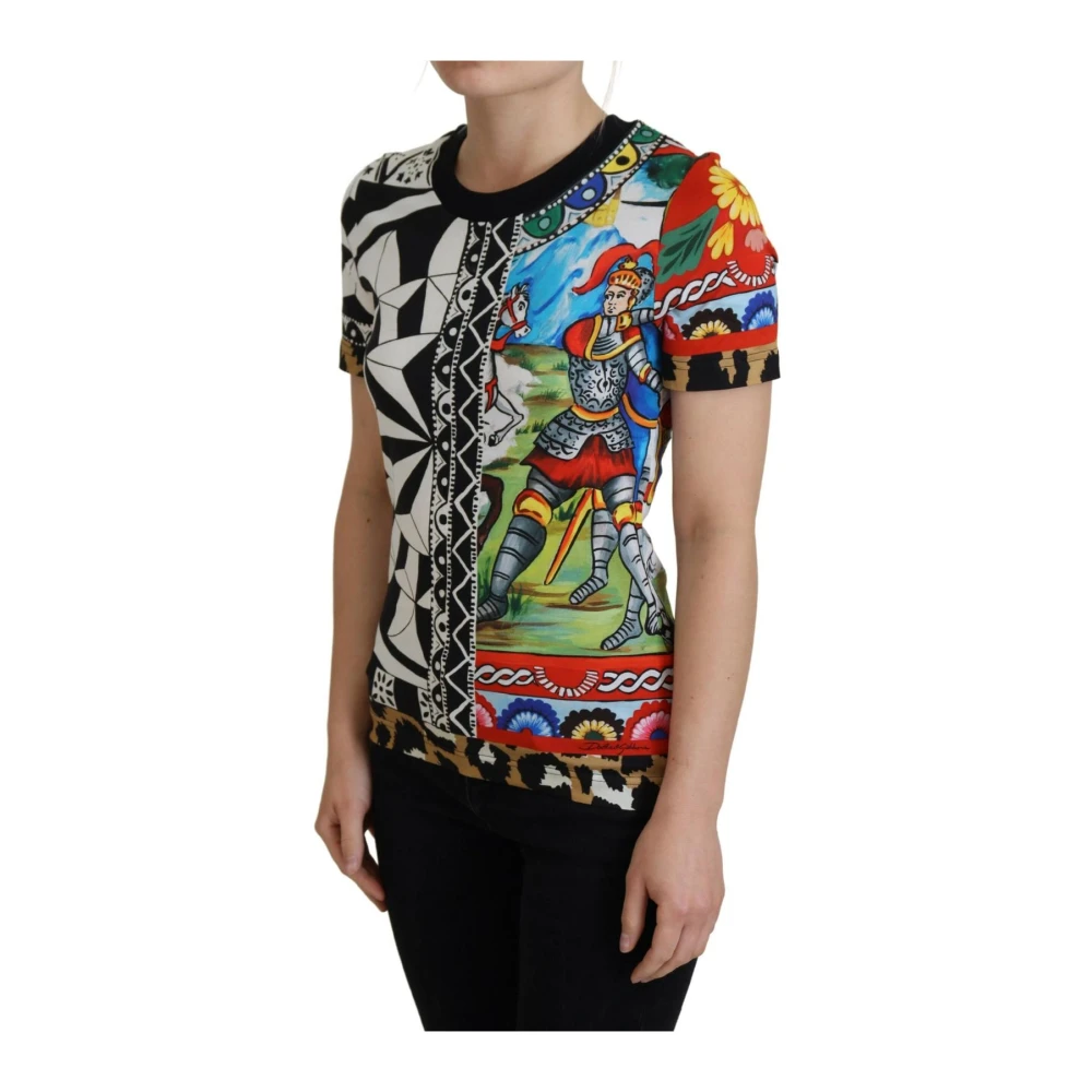 Dolce & Gabbana Casual T-Shirt - Female - T-Shirts - Multicolor - 2XS - Tops - Image 3