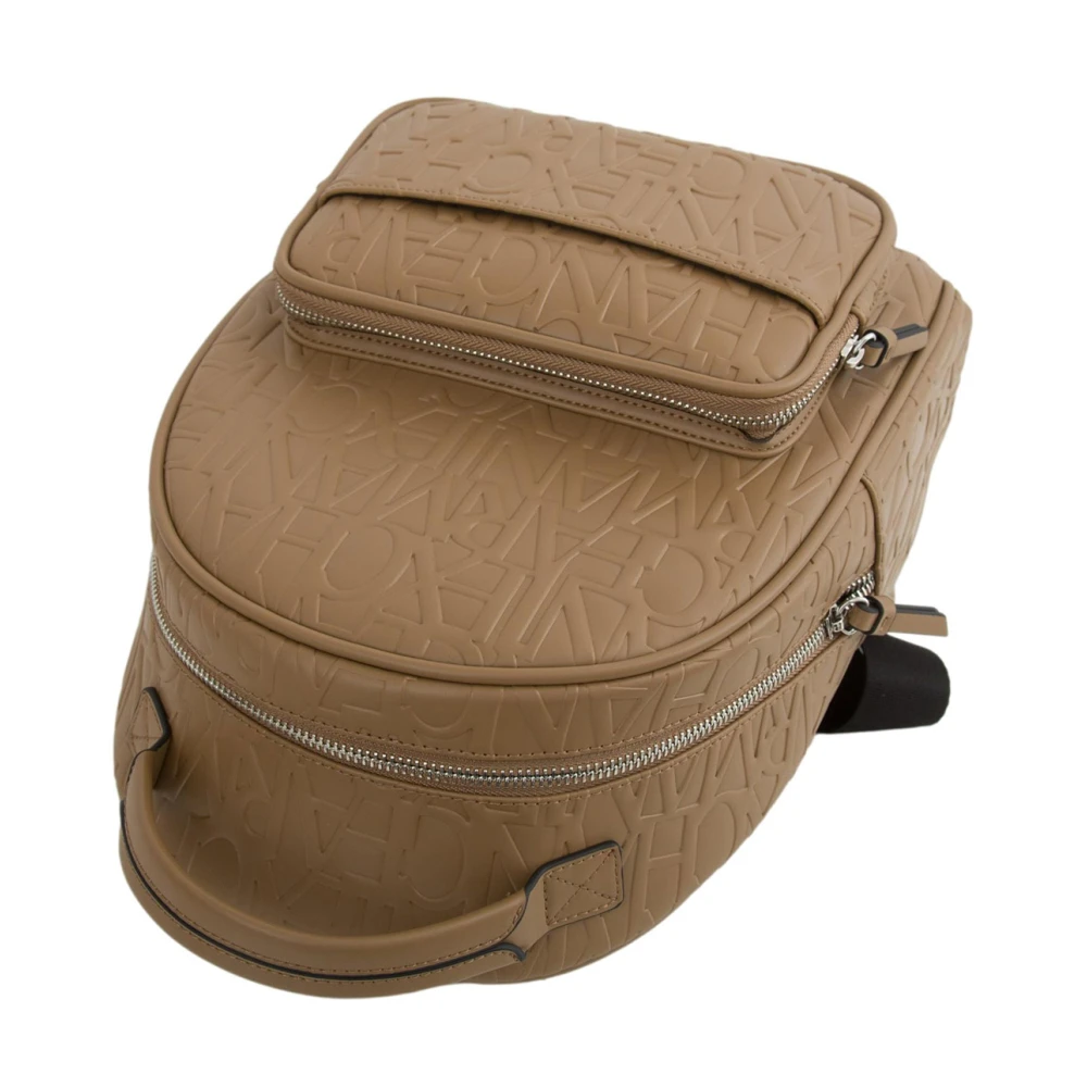 Armani Exchange Beige Rugzak Stijlvolle Urban Reistas Brown Dames