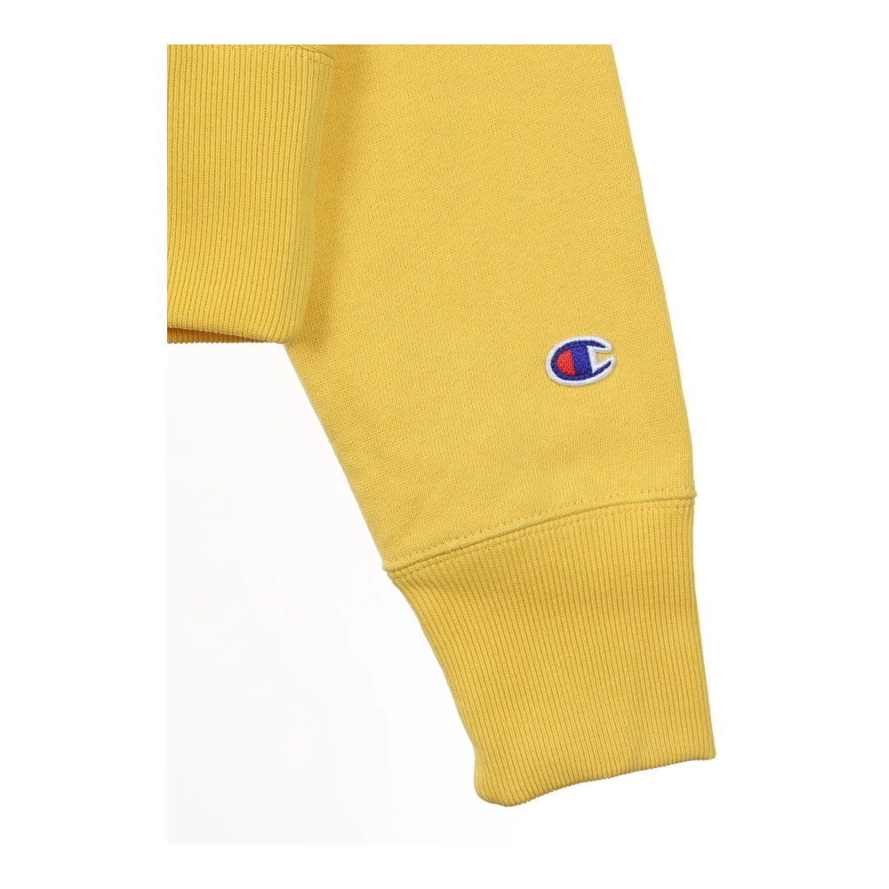 Champion Gele Turtle Neck Sweatshirt voor Vrouwen Yellow Dames