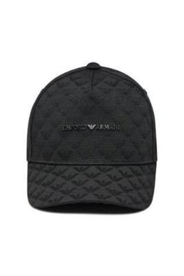 mens-black-logo-pattern-cap