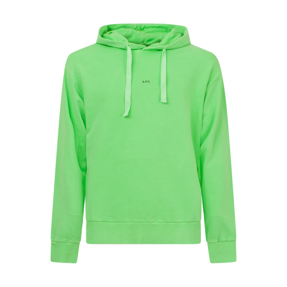 Green store fluo hoodie