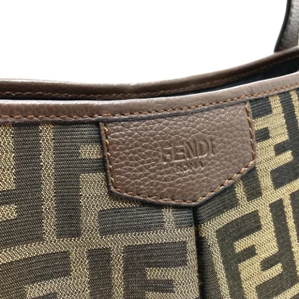 Fendi Vintage Pre-owned Leather fendi-bags Brown Dames