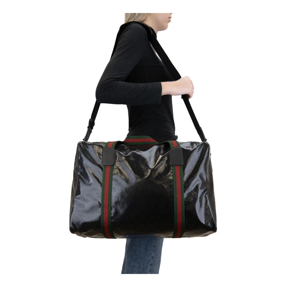 Gucci Schoudertas met iconisch logo Black Dames