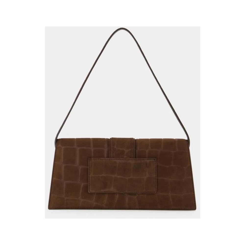 Jacquemus Bruine leren schoudertas Brown Dames