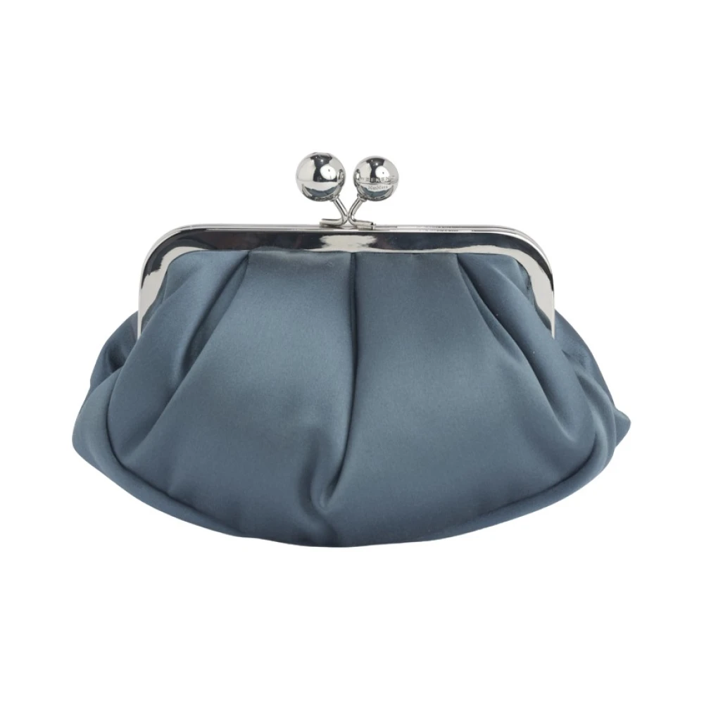 Max Mara Grön Satin Pasticcino TOM Väska Green, Dam