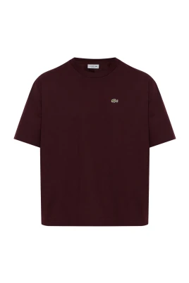 Avslappnad passform mjuk bomulls-t-shirt