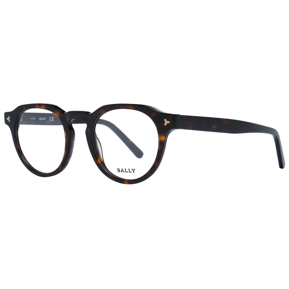 Bally Ronde Brillen Brown Heren