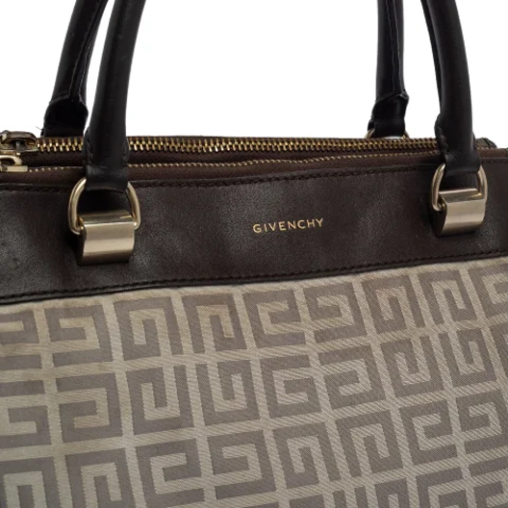 Givenchy Pre-owned Canvas totes Brown Dames