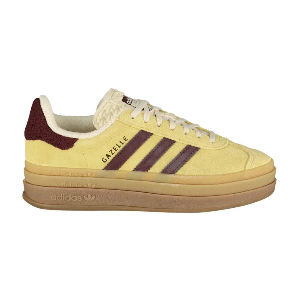 Adidas Gedurfd Mosterd Plateau Sneakers Dames Schoenen Geel