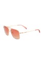 lunettes-de-soleil-en-metal-rose