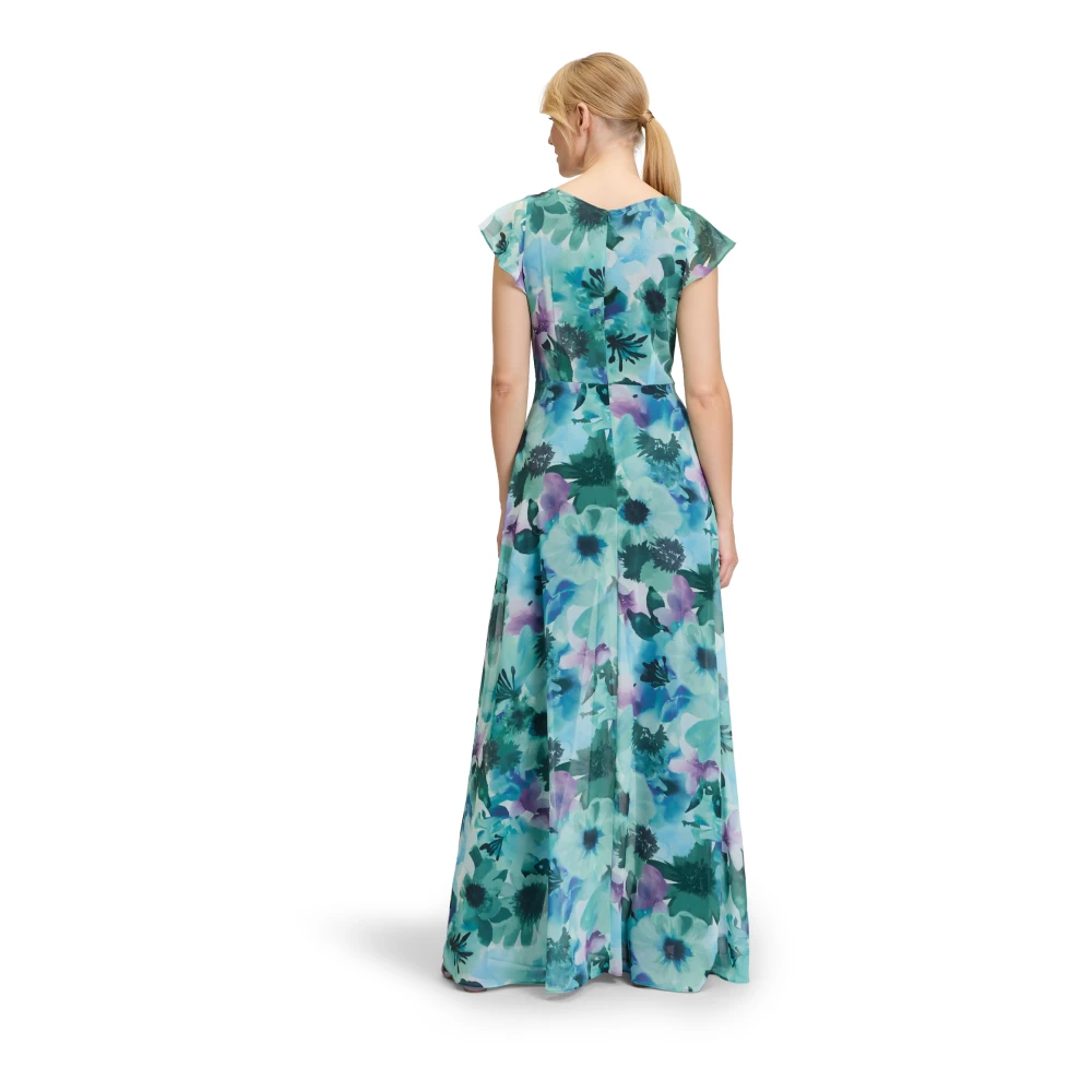 Vera Mont Korte Mouw Jumpsuit Green Dames