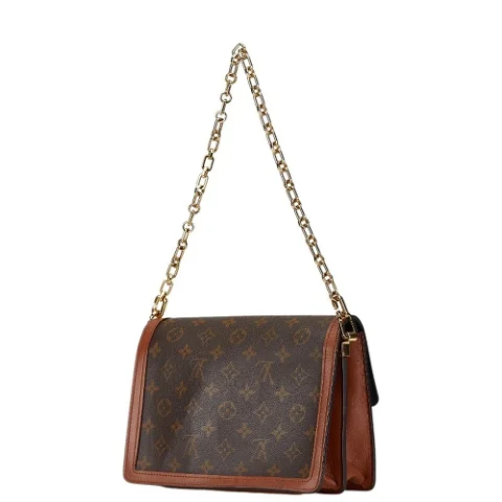 Louis Vuitton Vintage Pre-owned Canvas shoulder-bags Brown Dames