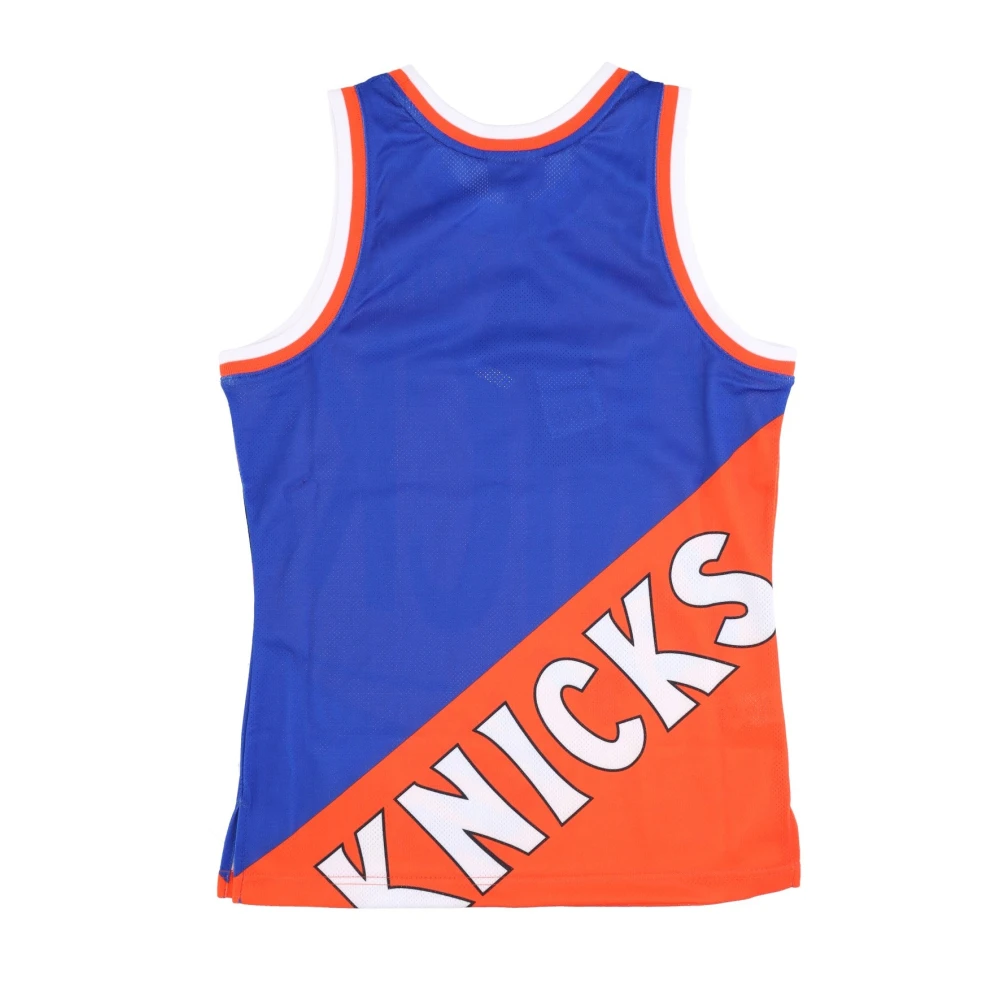 Mitchell & Ness NBA Big Face Tank Top Blauw Multicolor Heren