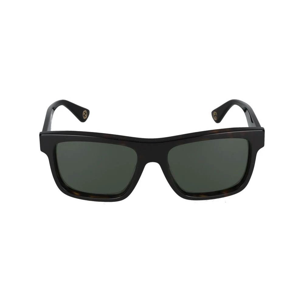 Gucci Men's Brown Green Havana Sunglasses Gg1618s Style - Sunglasses - 56 Mm - Accessories
