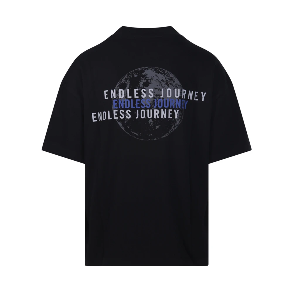 Emporio Armani Zwart T-shirt 0999 Black Heren