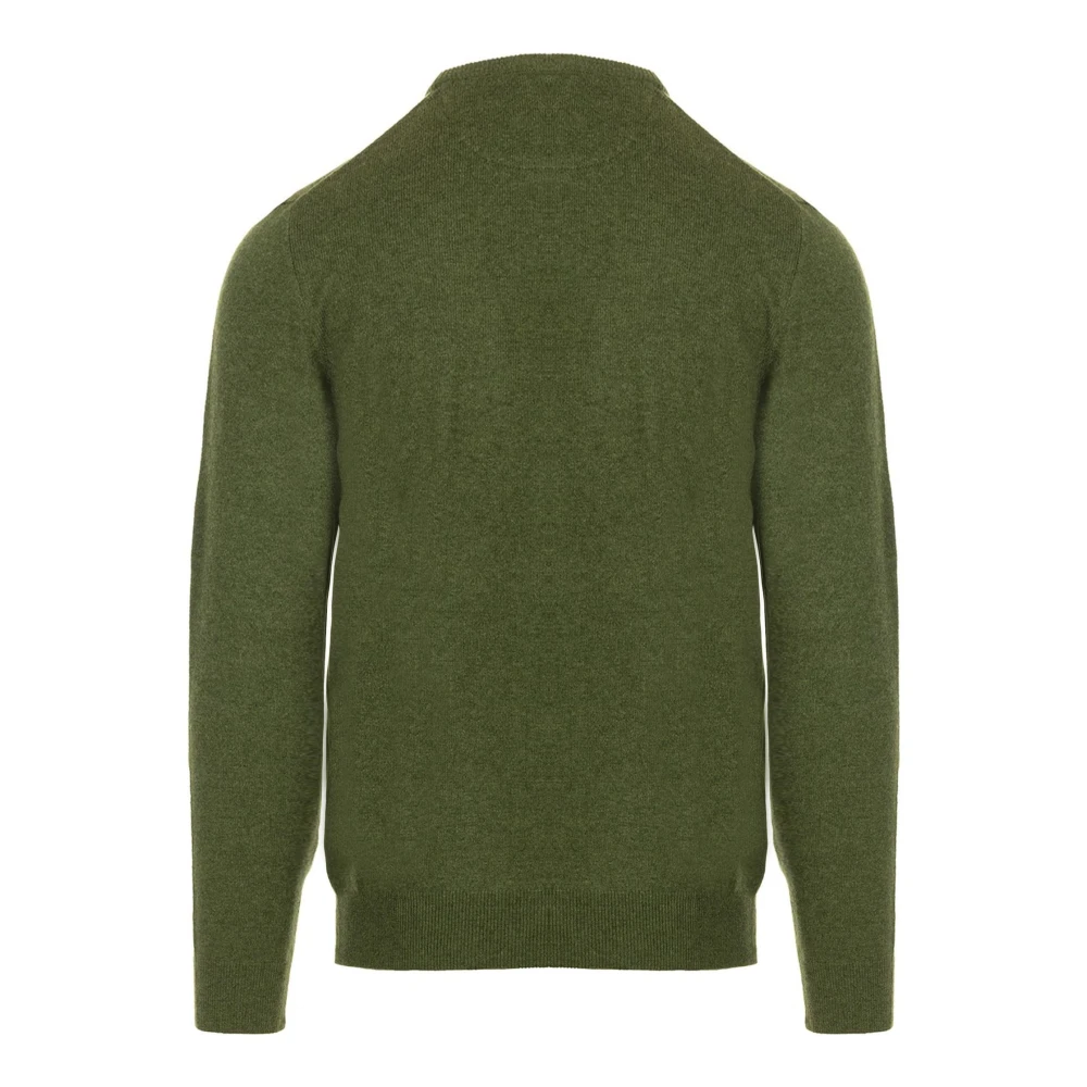 Ralph Lauren Groene wollen trui met Polo Pony motief Green Heren