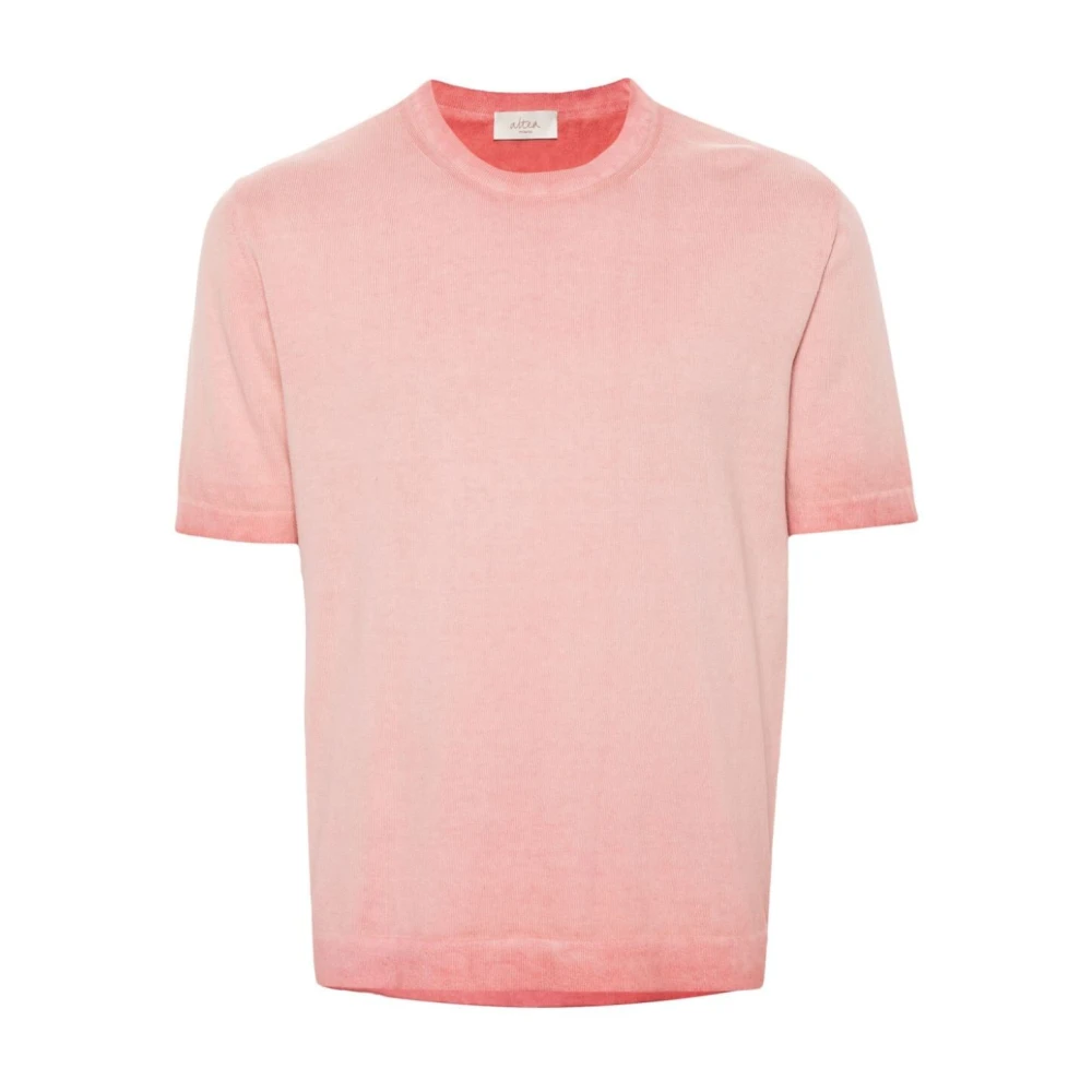 Altea Klassiek Rosa T-shirt voor mannen Pink Heren