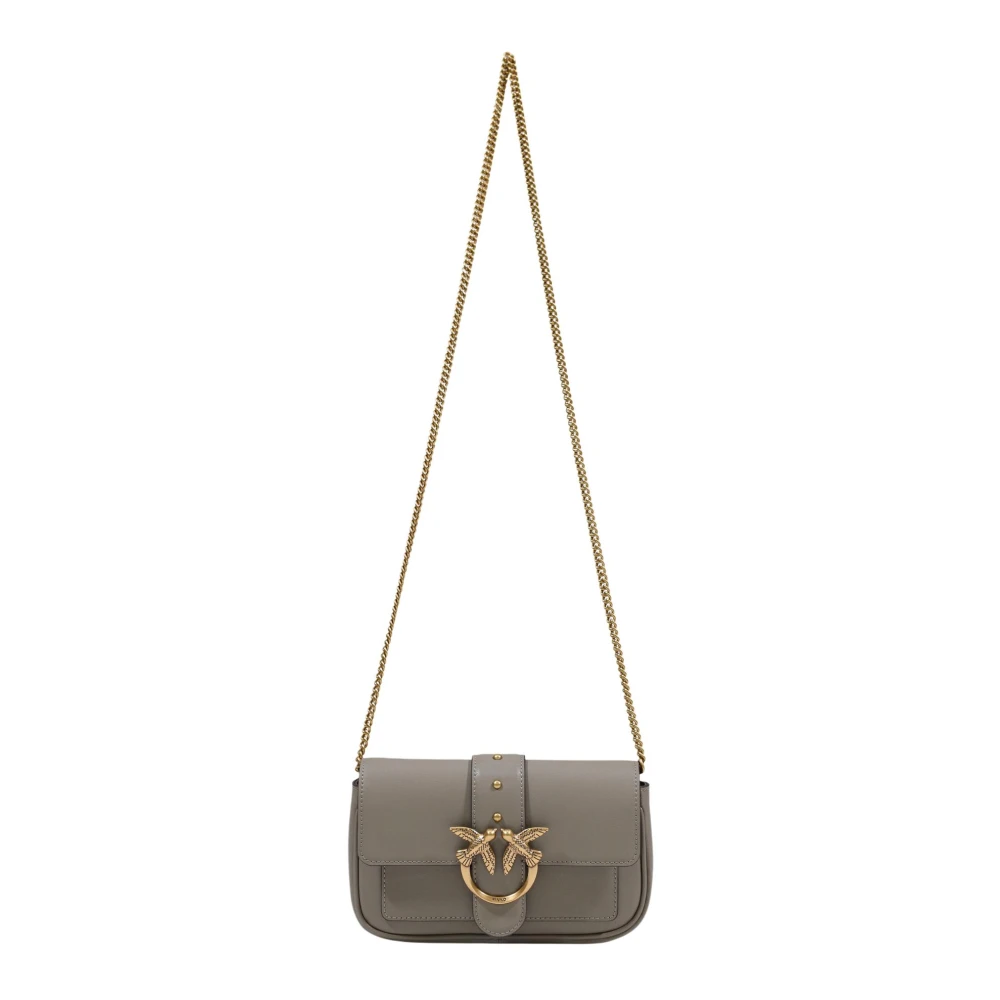 Pinko Donna Grigio Borse, Taglia Unica, New,