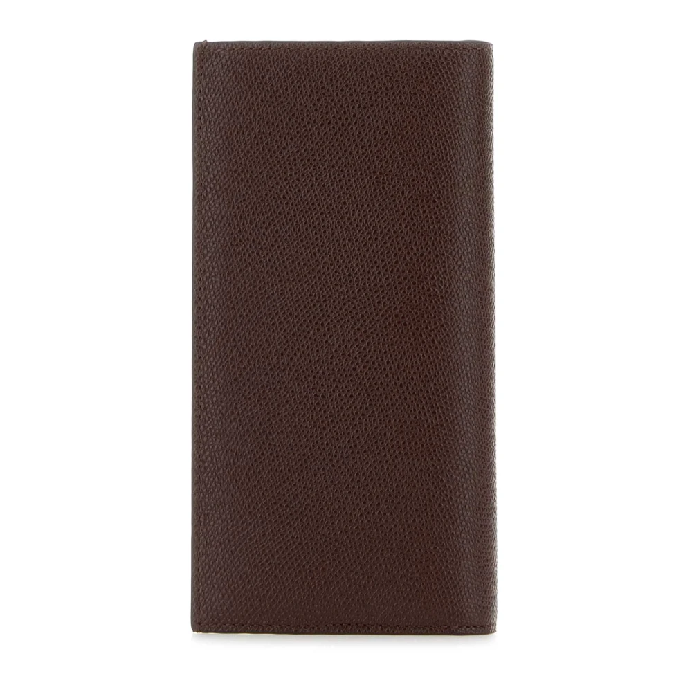 Bally Vlag Leren Portemonnee Brown Heren
