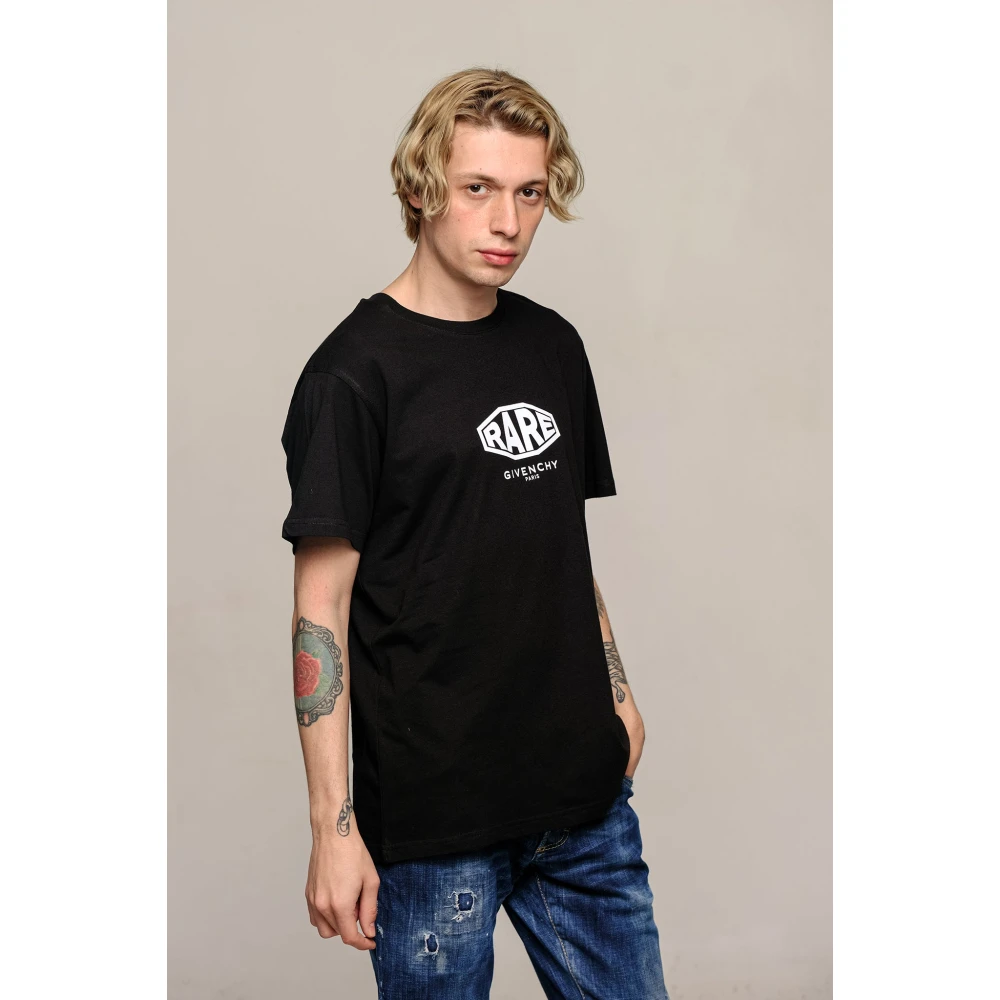 Givenchy Zeldzame Print T-shirt Black Heren