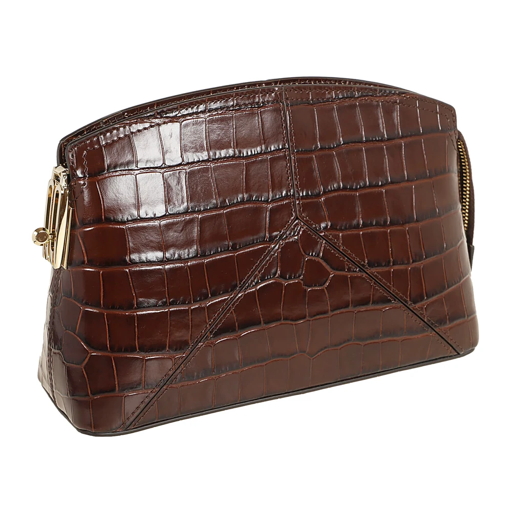 Victoria Beckham Bruine Crossbody Tas Elegante Stijl Brown Dames