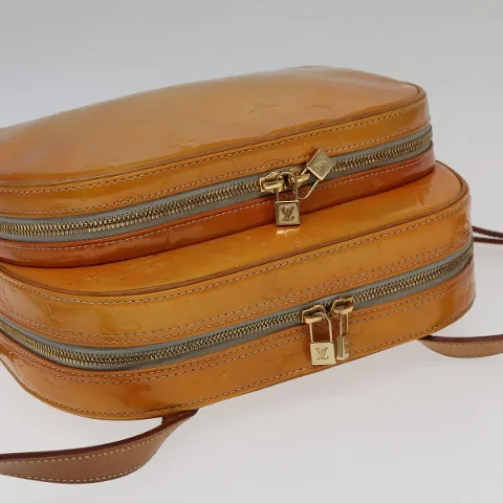Louis Vuitton Vintage Pre-owned Leather backpacks Brown Dames