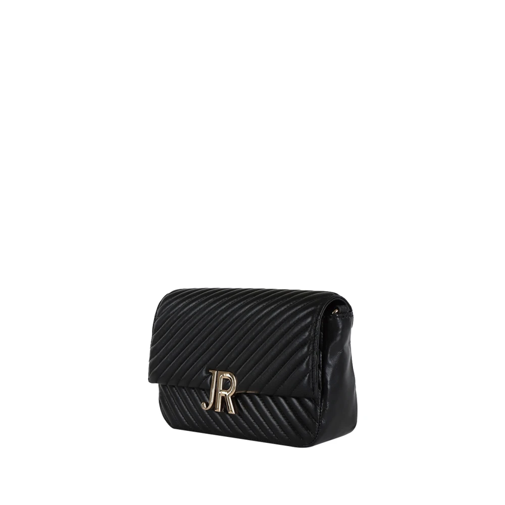 Richmond Zwarte Schoudertas Minimalistisch Ontwerp Black Dames