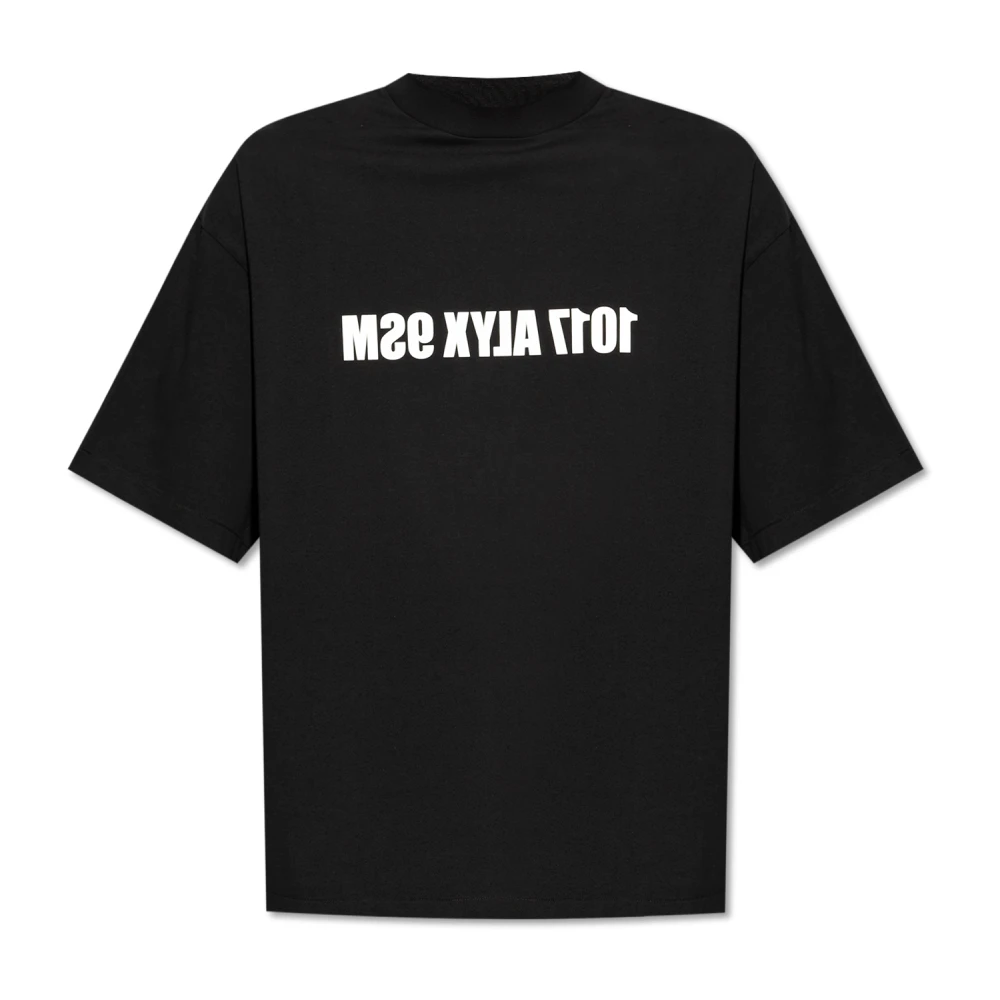1017 Alyx 9SM T-shirt met logo Black Heren