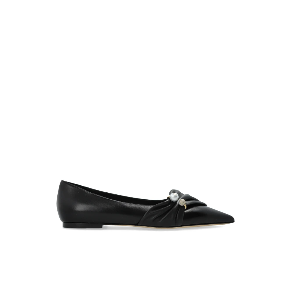 Jimmy Choo Donna Nero - Rafi Flat - Shoes - 36 Eu