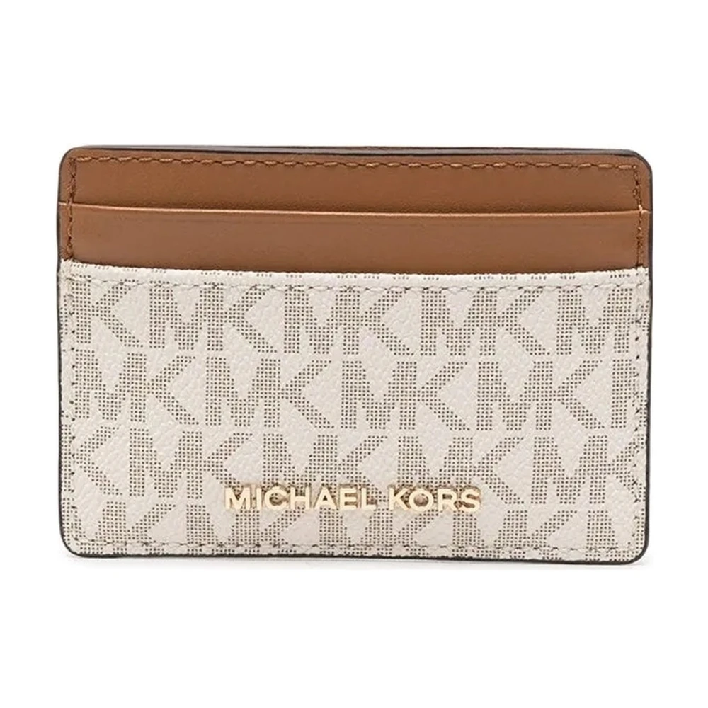 Michael Kors Beige Casual Korthållare Beige, Dam