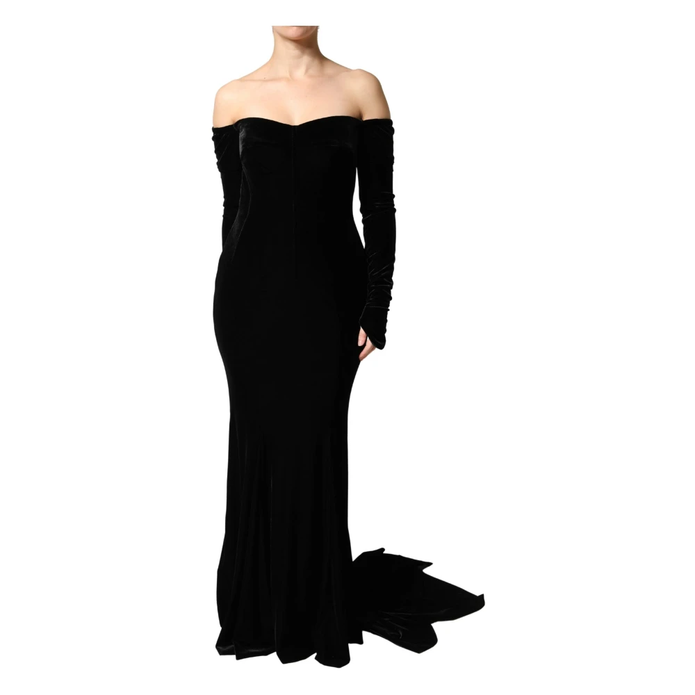 Dolce & Gabbana Donna Nero Abiti, S, New,