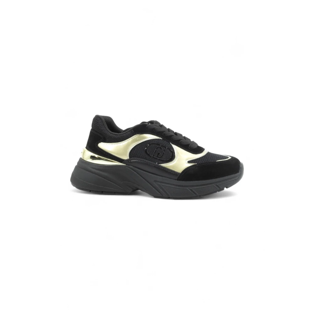 Liu Jo Women's Black Sneakers, 4 Uk, Trainers