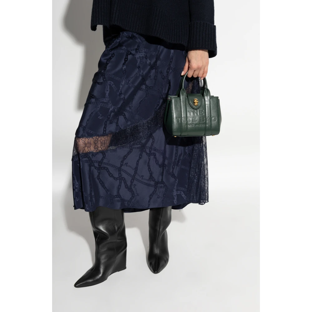 Marc Jacobs Handtas The Turnlock Tote Green Dames