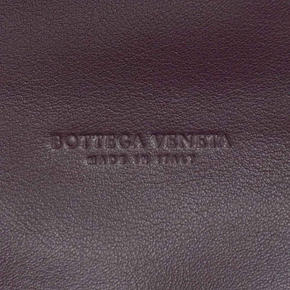 Bottega Veneta Vintage Pre-owned Leather crossbody-bags Brown Dames