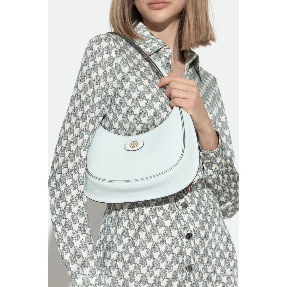 TORY BURCH Robinson Schoudertas Blue Dames
