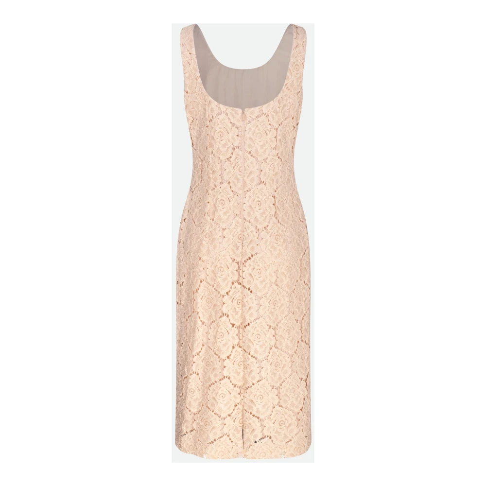 Max Mara Studio Poeder Jurk Pink Dames