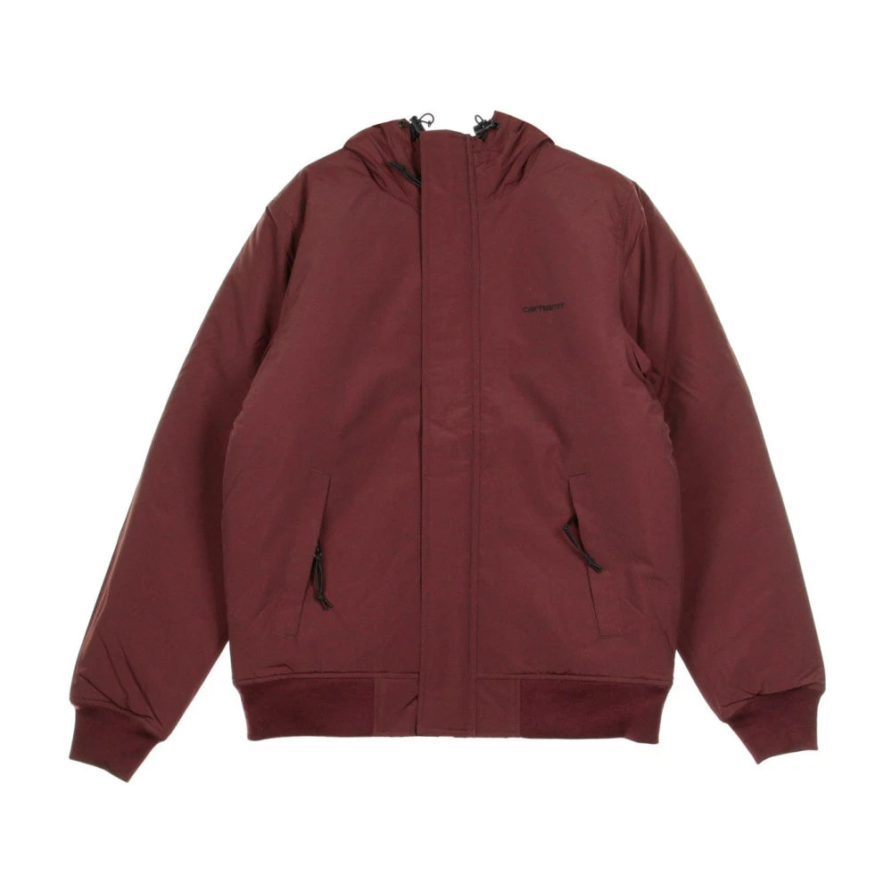 Carhartt WIP Stijlvolle herenjas in Merlot Zwart Brown Heren