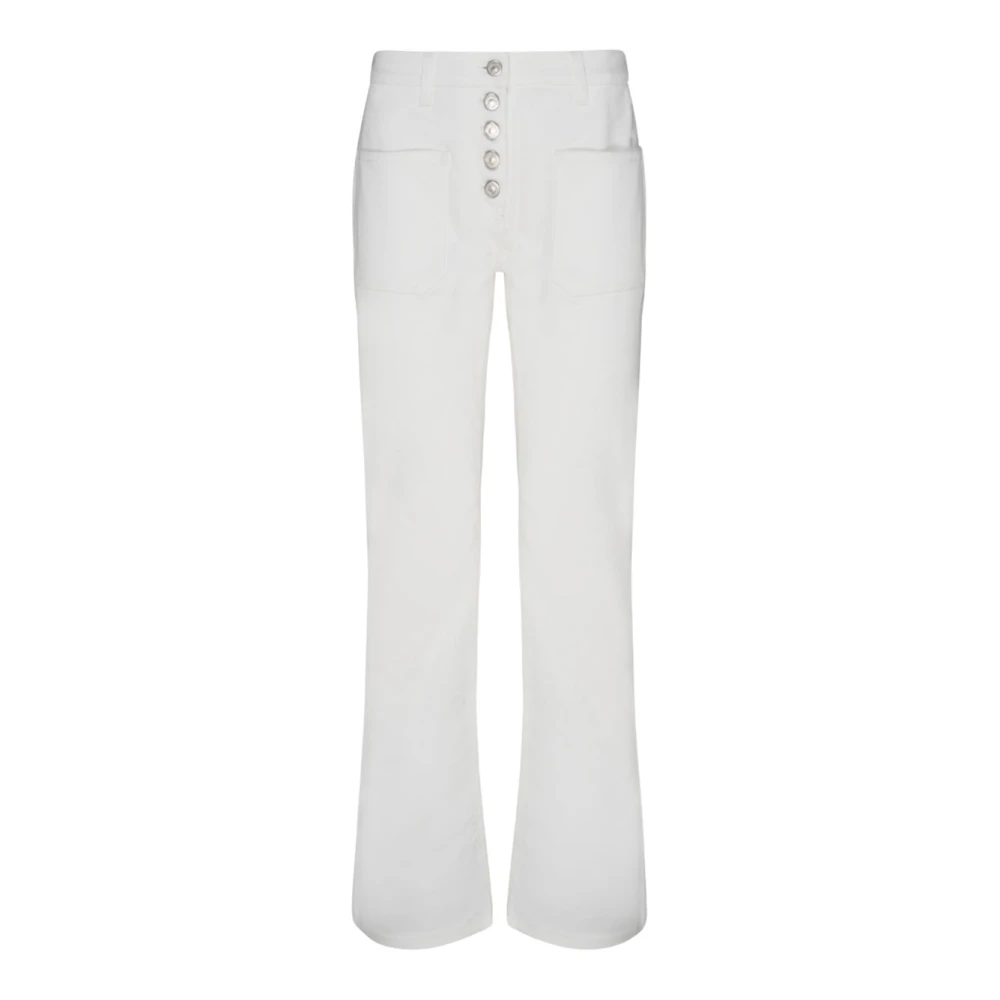 Courrèges Vita Bootcut Byxor White, Dam