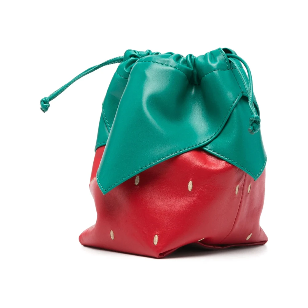 Hereu Rugzak met Trekkoordsluiting en Geborduurd Ontwerp Multicolor Dames
