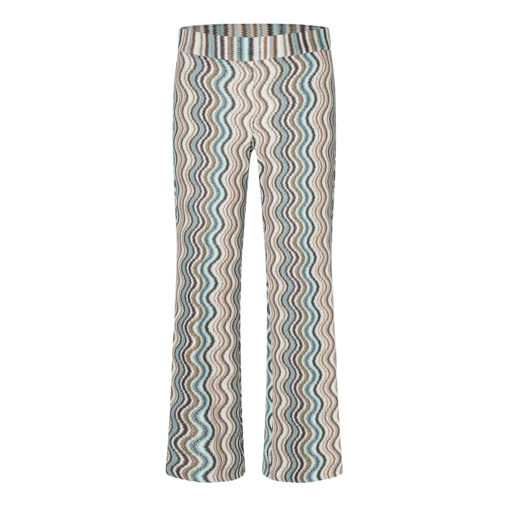 Cambio Women's Multicolor Cropped Trousers, M, Faith Cropped Trousers