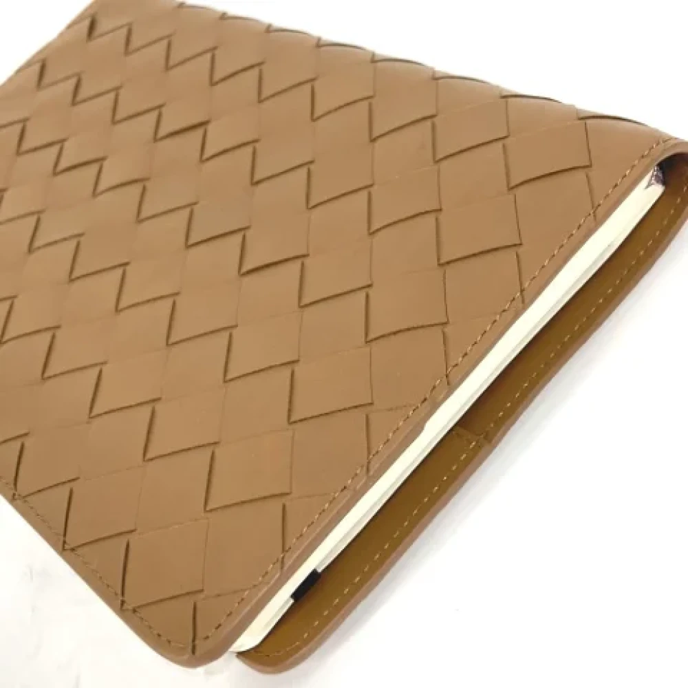 Bottega Veneta Vintage Pre-owned Leather wallets Brown Dames