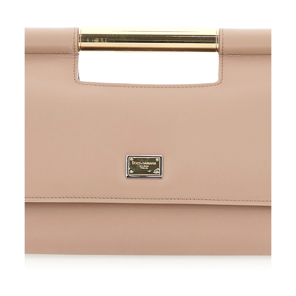 Dolce & Gabbana Beige Sicily Tas Beige Dames
