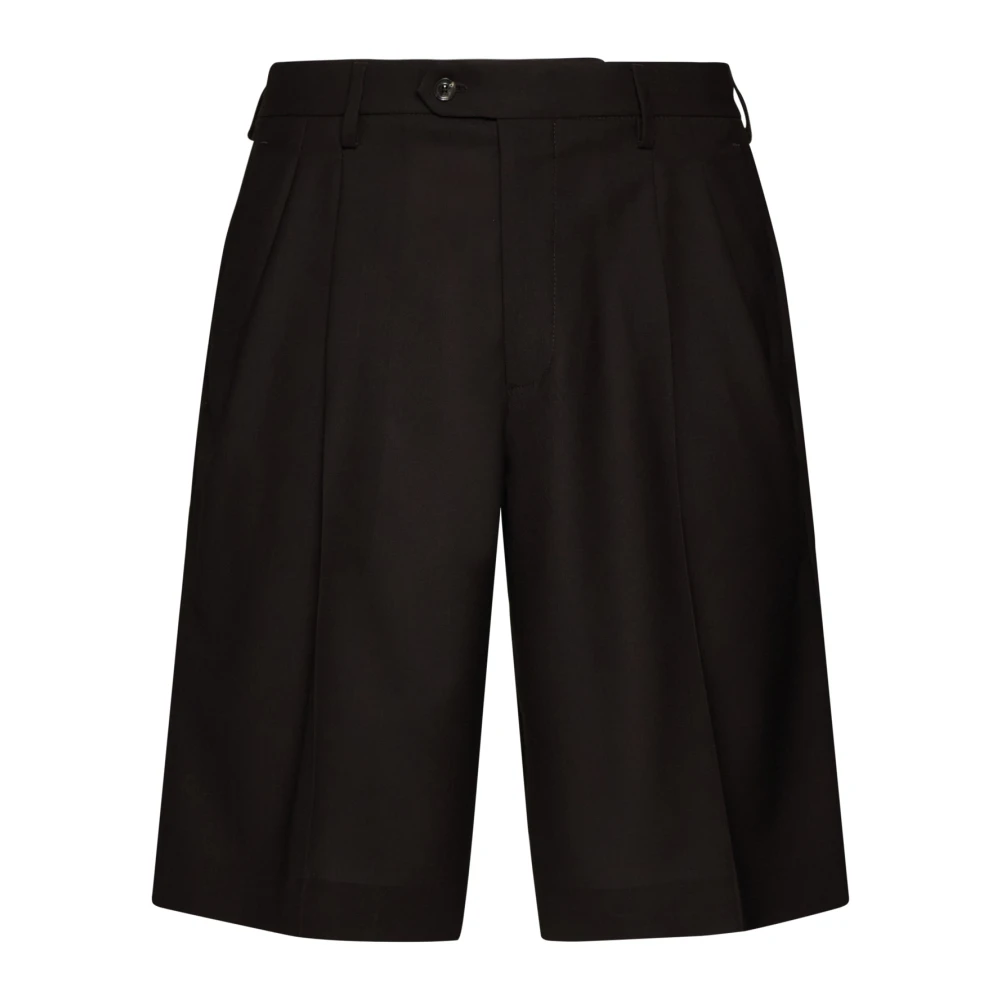 Lardini Bruine Shorts voor Mannen Brown Heren