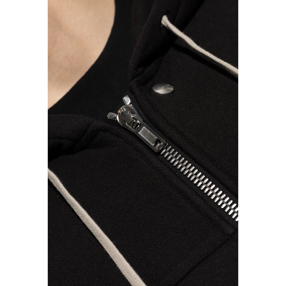 Rick Owens Sweatshirt Windbreaker Black Heren