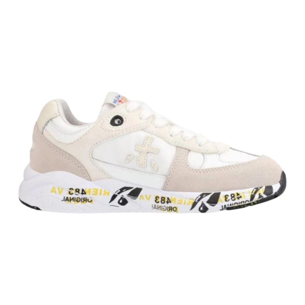 Premiata Vita Platta Skor Robin Modell White, Unisex