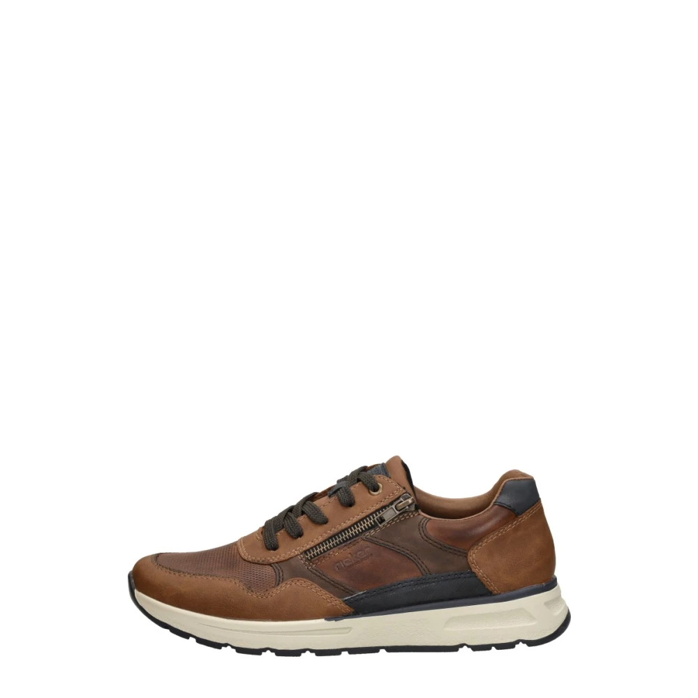 Rieker Sneakers Laag Heren Schoenen Bruin